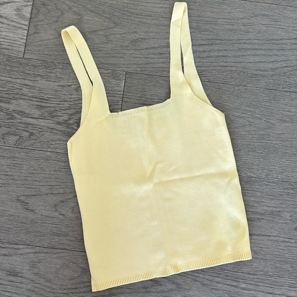 Zara knit tank